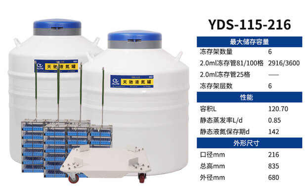 實(shí)驗(yàn)室細(xì)胞罐使用的凍存架是送的嗎？